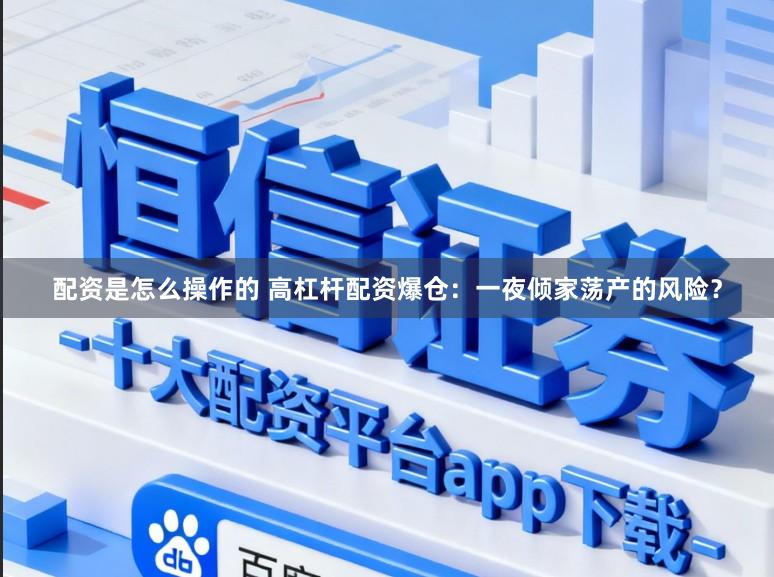 配资是怎么操作的 高杠杆配资爆仓：一夜倾家荡产的风险？